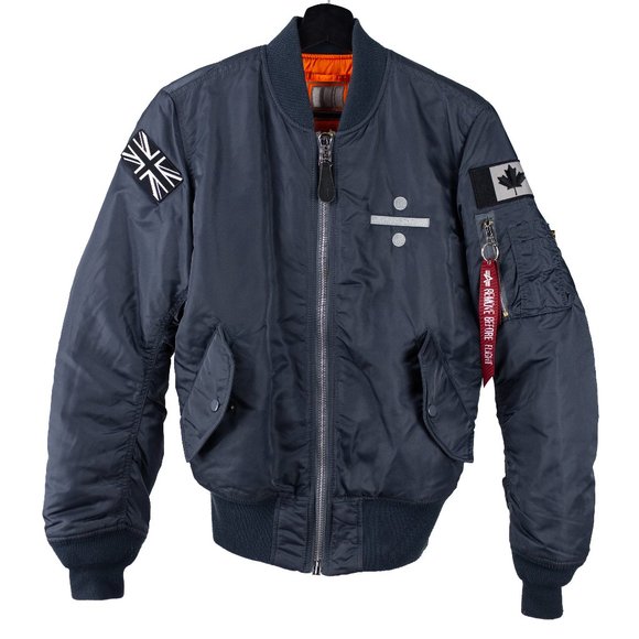 DVSN (OVO Sound) x Alph Industries nylon bomber jacket - Picture 1 of 6